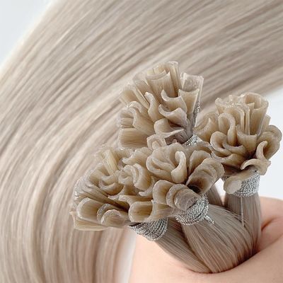 50cm*8cm*3cm Pakketgrootte Virgin Glinsterend Natuurlijk U-Tip Keratine Haarverlengstuk voor Kunst