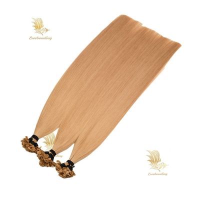 Russisch voorgebonden menselijk haar Raw Double Drawn Remy Flat Tip Extensions zonder tangle
