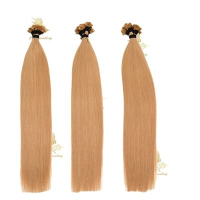 Flat-Tip Keratine Tip Mensenhaar Extensies zonder tangles en pre-gebonden stijl