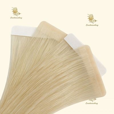 Braziliaanse haarbanden Leeftijd 3 maanden 12A Graad 100% Europees menselijk haar Blonde kleur
