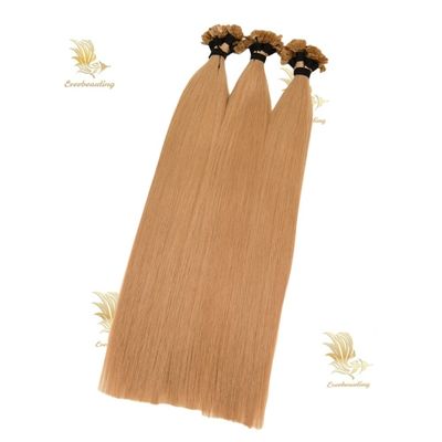 240530 Flat Keratin Tip Hair Extension Cuticle Aligned Remy Russisch menselijk haar 1 g/streng