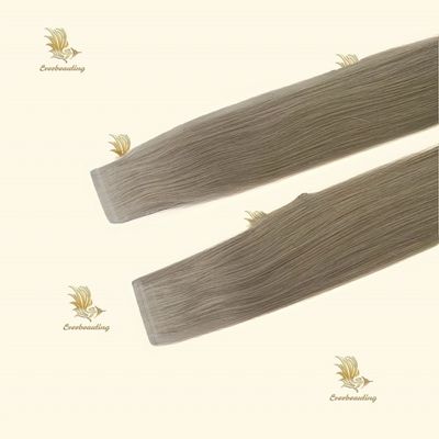 Echt menselijk haar dubbel getrokken band in haarverlenging Ash blonde Russische naadloze band