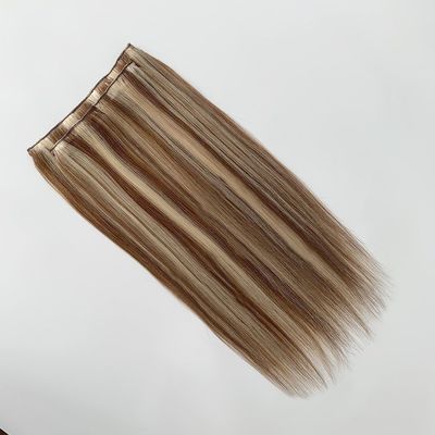 Clip in Hair Extensions 100% Human Raw Indian Hair Clip Ins Geen Verlies Verfbaar