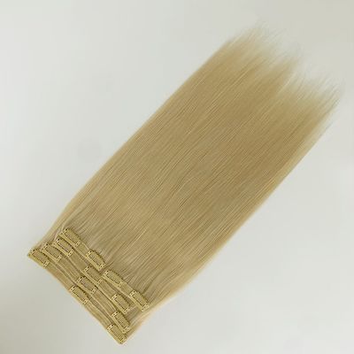 Clip in Russian Hair Extensions Rechte textuur en voorgebonden stijl gegarandeerd