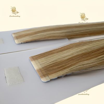 14-28 inch Russische Raw Virgin Remy Tape in Human Hair Extensions voor gemakkelijke toepassing