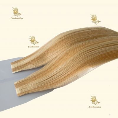 14-28 inch Russische Raw Virgin Remy Tape in Human Hair Extensions voor gemakkelijke toepassing