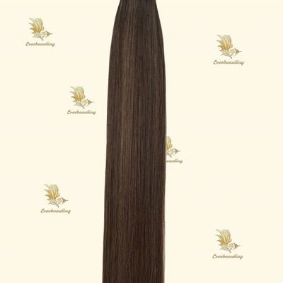 Populaire balayage kleuren dubbele getrokken echte menselijk haar band extensies van rechte stijl