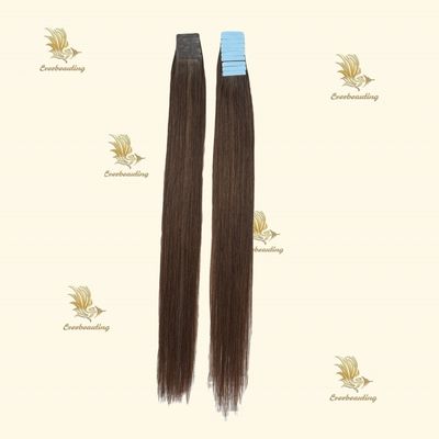 Populaire balayage kleuren dubbele getrokken echte menselijk haar band extensies van rechte stijl