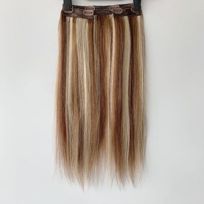 100g/pc 20 inch hoogste graad 13A dubbel getrokken clip in haarverlenging voor blanke vrouwen