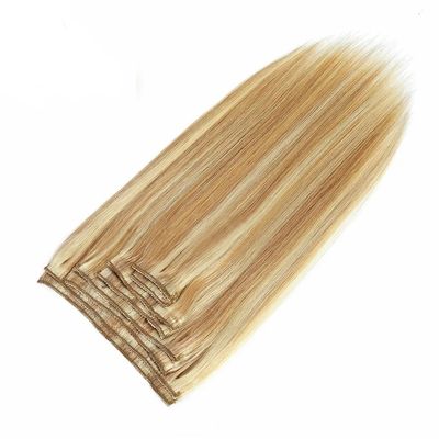 Bodywave Textuur Clip in Hair Extensions 100% Mensenhaar Dubbel getrokken Cuticle Aligned