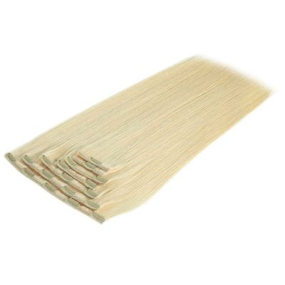 Russische Maagdelijke Haarclip in Human Hair Extensions Pre-Bonded Style Clips 100 g/stk