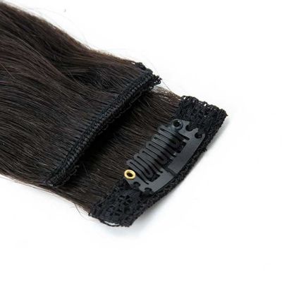 Rechte 18 inch en 20 inch Raw Indian Hair Clip in Hair Extension Style Rechte