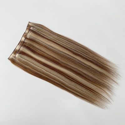 Rechte 18 inch en 20 inch Raw Indian Hair Clip in Hair Extension Style Rechte