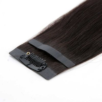 Mensenhaar Echt Europees Clip in Hair Extensions Dubbelgetrokken Remy Haar gekleurd