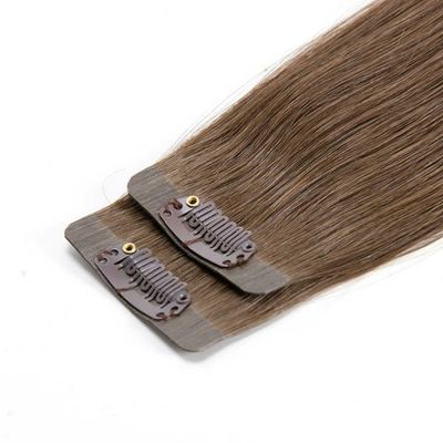 Naadloze Clip Ins Vietnamese haarverlengingen met vooraf gebonden stijlclips en tangle No
