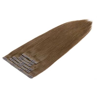 Naadloze clip haar PU haar Indiase clip in haarverlenging zonder greep en geen verwerping