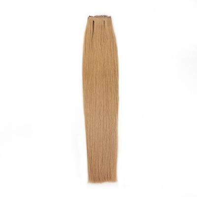 Levering Onverwerkte naadloze PU huid weft clip in haarverlenging Geen verwerping Geen verwarring