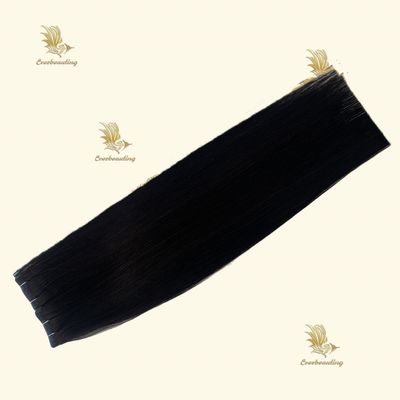 Kleurbare dubbel getrokken onzichtbare injectieband in band haarverlenging voor bodywave haar