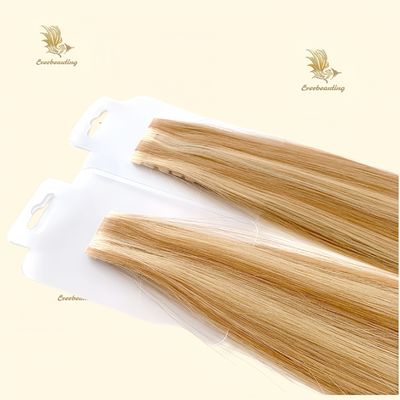 50cm * 8cm * 3cm Pakketgrootte Mensenhaarverlengingen zonder verwarring