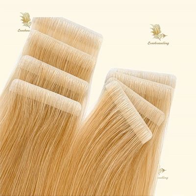 Straight Tape in Hair Extension Ombre Balayage Color Invisible OEM voor Straight Style