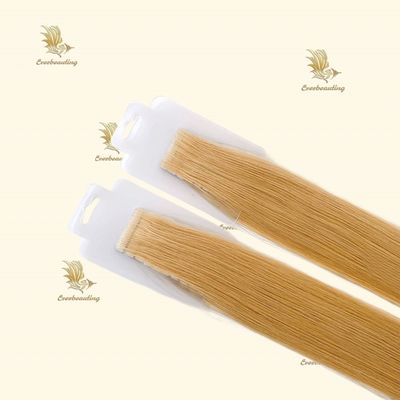 Straight Tape in Hair Extension Ombre Balayage Color Invisible OEM voor Straight Style
