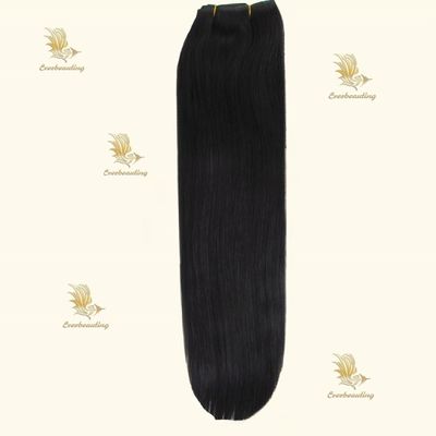 100 g/pc Mensenhaar Onverwerkt Maagd Remy Russisch haar kant Clip in haarverlengingen
