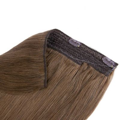20 inch menselijk haar naadloos Haloin haarverlenging met haarlengte 20 inch