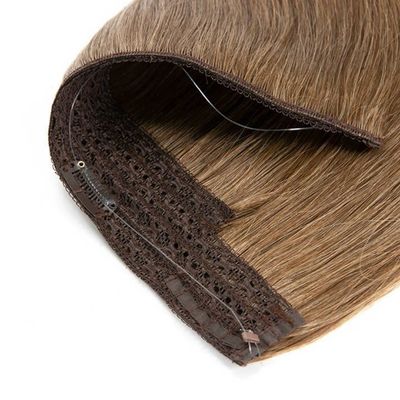 20 inch menselijk haar naadloos Haloin haarverlenging met haarlengte 20 inch