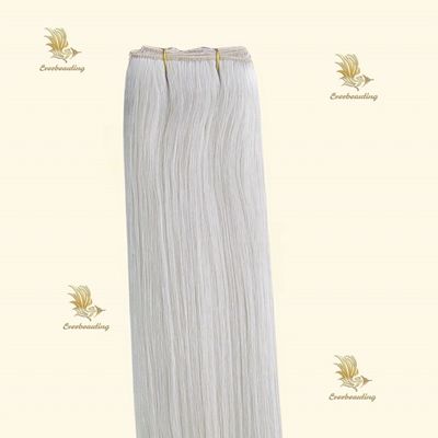 Bright Blonde Hair Virgin Extensiones De Cabello 150g/pc Terugkeer Terugbetaling voor 30 dagen