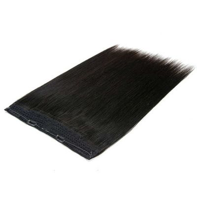 Een stukje Vietnamees menselijk haar dik van boven tot beneden betaalbaar Flip in haarverlenging