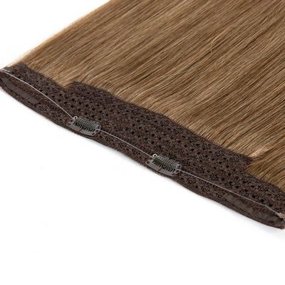 100% menselijk haar naadloos onzichtbaar visdraad haarverlengingen terugkeer terugbetaling tot 30 dagen