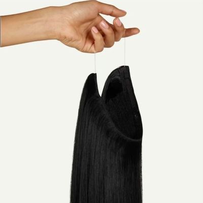 Indian Hair Flip in Hair Fish Wire Hair Extension met menselijk haartype Halohair-231014