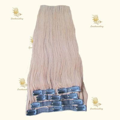 Clip in Hair Extension 100% Russisch Mensen Remy Hair Clip Ins Customized Verzoek