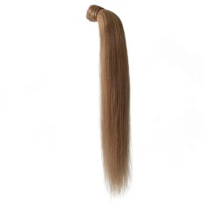 100% Human Remy Virgin Hair Ponytail Drawnstring Extensions voor het bruto gewicht van het pakket