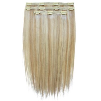 Aanpassing Clip Ins 100% maagdelijk menselijk haar voor blanke vrouwen Pre-Bonded Type Clips