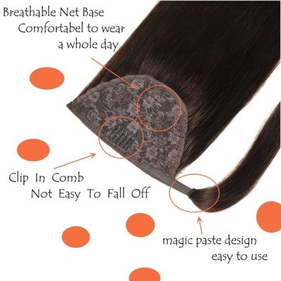 Cuticle Aligned Hair Extensions Muti-Color Raw Virgin Human Hair Groothandel Paardenstaart