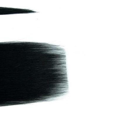 100% menselijk Remy maagdelijk haar paardenstaart haar extensies aanpassing op uw vingers