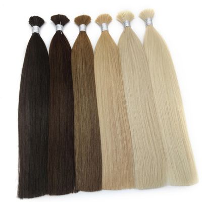 Bulk Human Hair Extensions 100% Virgin Remy Raw Vietnamese haar Bulk Hot Trending