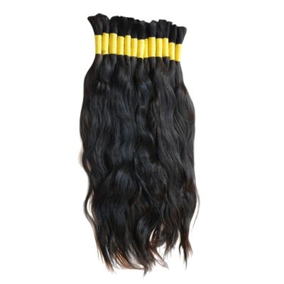 Bulk Human Hair Extensions 100% Virgin Remy Raw Vietnamese haar Bulk Hot Trending
