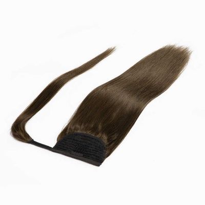 100% ruwe Vietnamese menselijk haar wikkel rond aangepast verzoek paardenstaart haar extensies