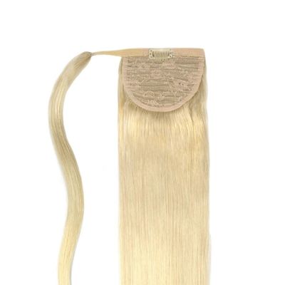 Volledige vergoeding Raw Virgin Cuticle Aligned Hair Ponytail 10A 12A Grade Natural Straight