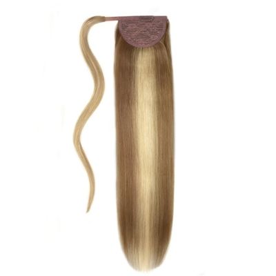 Volledige vergoeding Raw Virgin Cuticle Aligned Hair Ponytail 10A 12A Grade Natural Straight