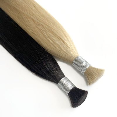 Mensenhaar Bulk Remy Onverwerkt Geen Weft Haar Bundels voor uw haarverlenging Business