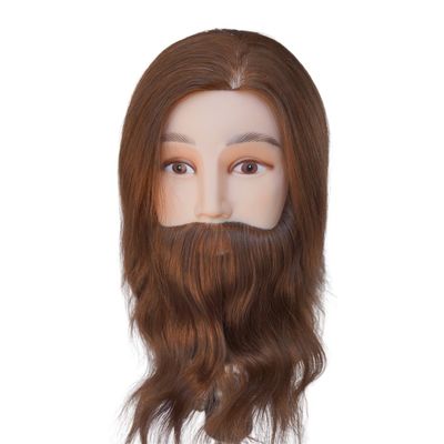 Mannequin hoofd met baard Professionele kapper Training Mannequin