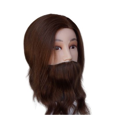 Mannequin hoofd met baard Professionele kapper Training Mannequin