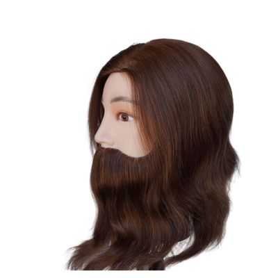 Mannequin hoofd met baard Professionele kapper Training Mannequin