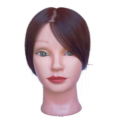 Echt menselijk haar mannequin trainingshoofd Azië Face 30 dagen tevredenheid garantie