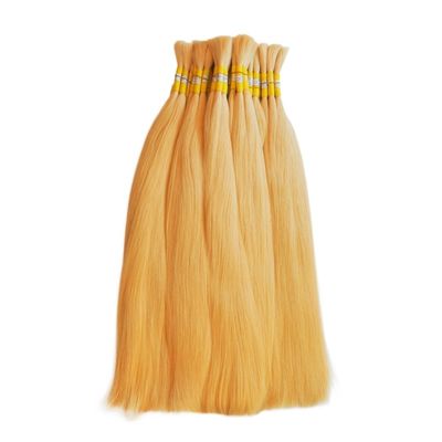 100% Human Hair Weave Bundles Blonde Hair Bundle met verzending FedEx / DHL / Aramex / TNT