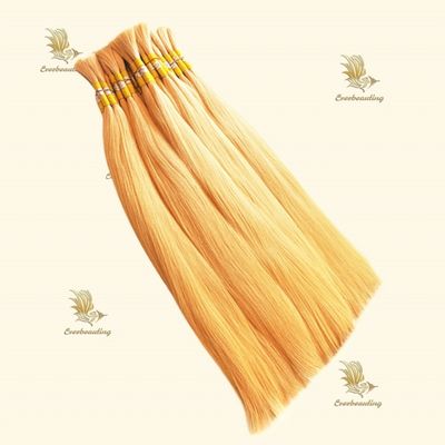 Straight Style 12A Grade Blonde Kleur Mensenhaar Bundels 22 24 26 Inch Aanvankelijke betaling