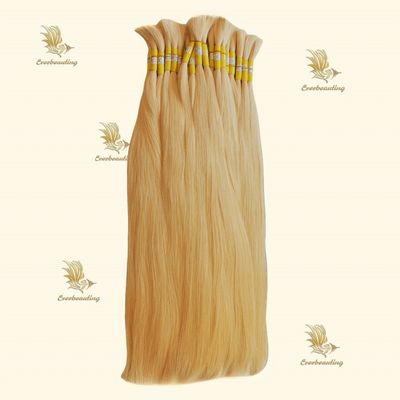 Straight Style 12A Grade Blonde Kleur Mensenhaar Bundels 22 24 26 Inch Aanvankelijke betaling
